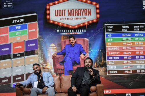 SIDANG MEDIA KONSERT UDIT NARAYAN