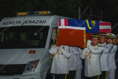 JENAZAH ALLAHYARHAM JENERAL TUN DR MOHAMED HASHIM