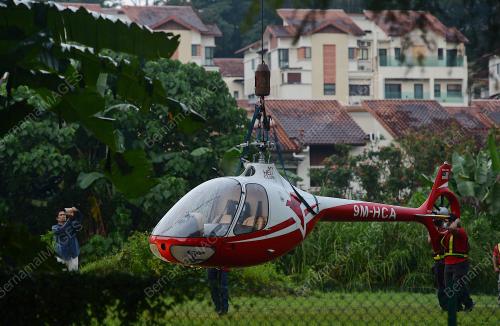HELIKOPTER TERHEMPAS