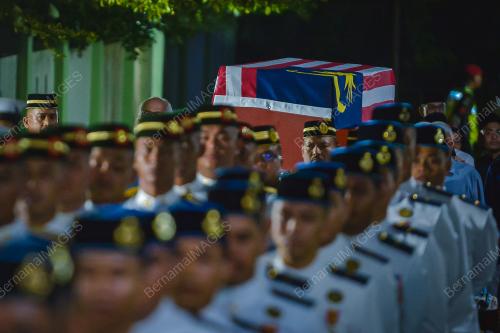 JENAZAH ALLAHYARHAM JENERAL TUN DR MOHAMED HASHIM