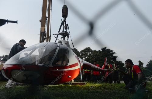 HELIKOPTER TERHEMPAS