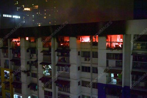 KEBAKARAN FLAT SRI SABAH