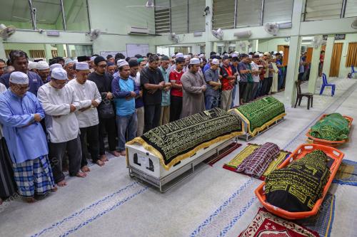 JENAZAH KEMALANGAN LEBUHRAYA UTARA-SELATAN