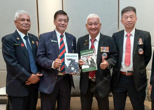 PRESS CONFERENCE MEMOIR BOOK LAUNCH : MALAYAN AND BORNEO AT WAR
