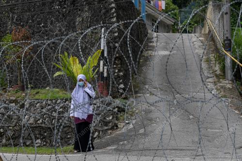 PERINTAH KAWALAN PERGERAKAN DIPERKETATKAN DI KAWASAN KAMPUNG SUNGAI PENCHALA