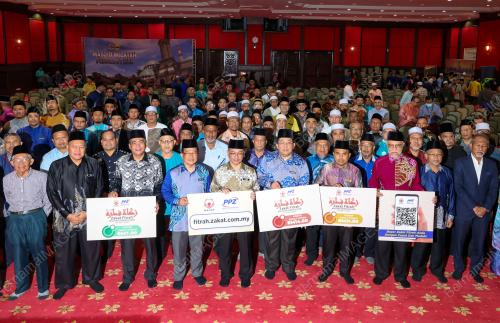 PENYAMPAIAN BANTUAN IHYA RAMADAN DAN TAULIAH AMIL ZAKAT WILAYAH