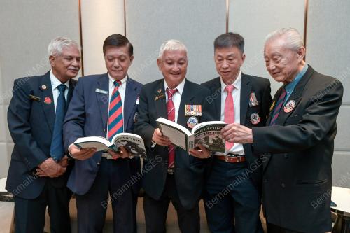 PRESS CONFERENCE MEMOIR BOOK LAUNCH : MALAYAN AND BORNEO AT WAR