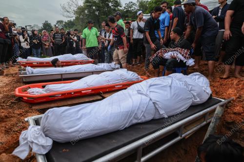 JENAZAH KEMALANGAN LEBUHRAYA UTARA-SELATAN