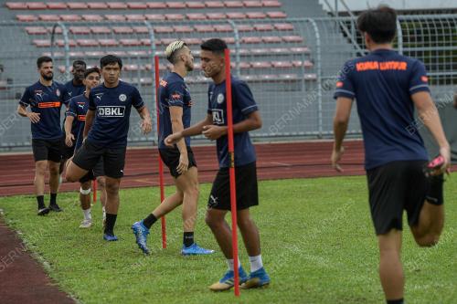 SESI LATIHAN PERLAWANAN AKHIR PIALA MALAYSIA 2021