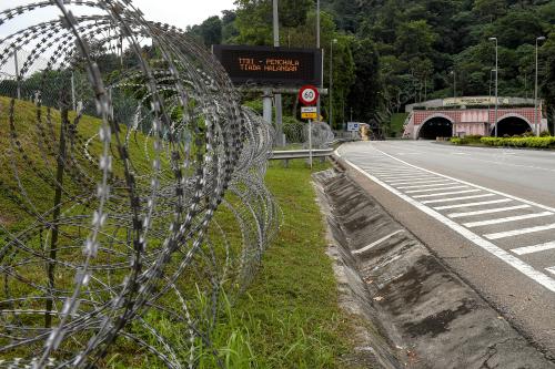 PERINTAH KAWALAN PERGERAKAN DIPERKETATKAN DI KAWASAN KAMPUNG SUNGAI PENCHALA
