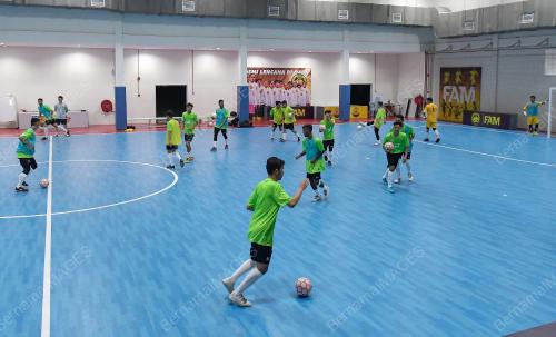 HARI PERTAMA KEM LATIHAN SKUAD FUTSAL KEBANGSAAN