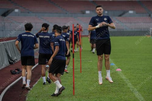 SESI LATIHAN PERLAWANAN AKHIR PIALA MALAYSIA 2021