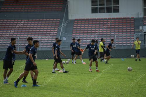 SESI LATIHAN PERLAWANAN AKHIR PIALA MALAYSIA 2021