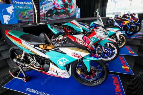 REDBULL, PETRONAS SPRINTA YAMAHA