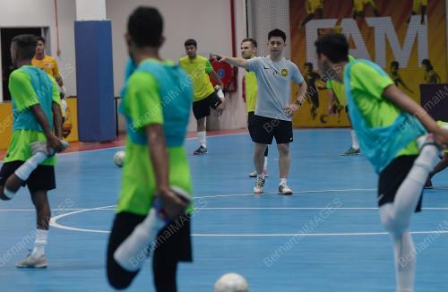 HARI PERTAMA KEM LATIHAN SKUAD FUTSAL KEBANGSAAN