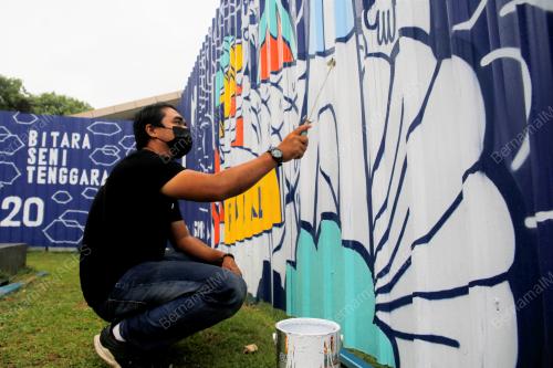 SENI DOODLE 200 METER DI BALAI SENI NEGARA