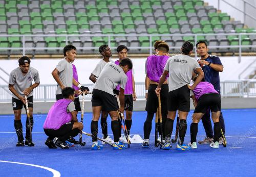 SESI LATIHAN SKUAD HOKI REMAJA LELAKI NEGARA