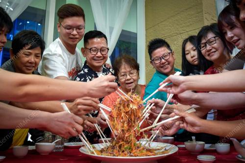 MAKAN BESAR TAHUN BAHARU CINA