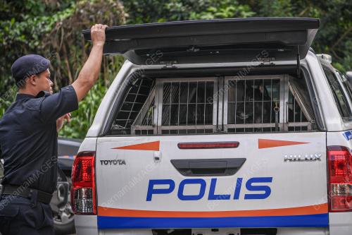 UNIT FORENSIK TIBA DI LOKASI ZAYN RAYYAN