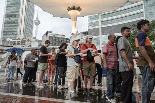MASJID JAMEK BERBUKA PUASA