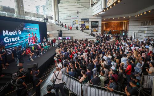 SESI BERTEMU PEMINAT BERSAMA PENUNGGANG MOTOGP