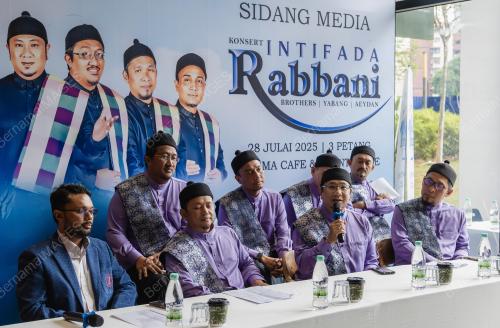 SIDANG MEDIA KONSERT INTIFADA RABBANI