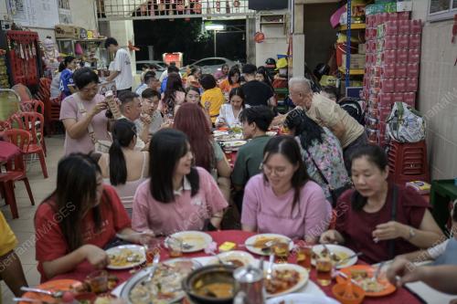 MAKAN BESAR TAHUN BAHARU CINA