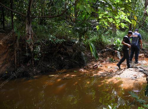 UNIT FORENSIK TIBA DI LOKASI ZAYN RAYYAN