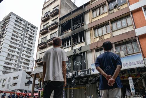KEBAKARAN PREMIS LORONG HAJI TAIB