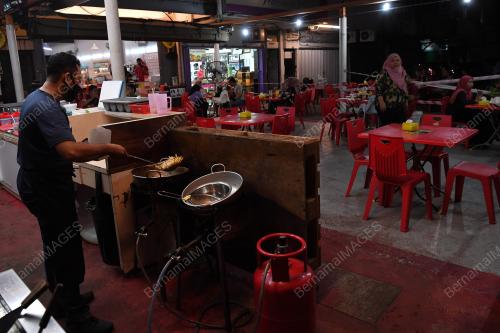 KEDAI MAKAN DIBENAR BEROPERASI SEHINGGA JAM 12 MALAM