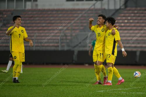 PERLAWANAN PERSAHABATAN SKUAD B23 NEGARA VS MELAKA FC
