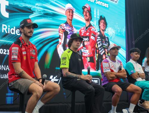 SESI BERTEMU PEMINAT BERSAMA PENUNGGANG MOTOGP