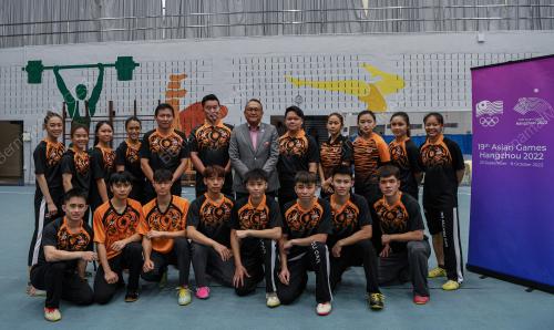 LAWATAN CDM SUKAN ASIA 2022 KE PUSAT LATIHAN SUKAN