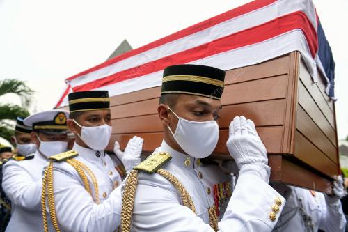 ISTIADAT PENGEBUMIAN NEGARA TUN RAHAH MOHAMED NOAH