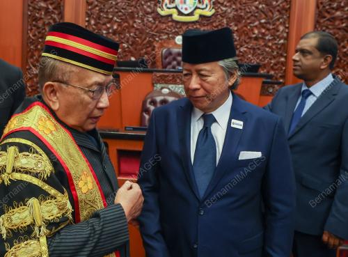 ANGKAT SUMPAH AHLI DEWAN NEGARA
