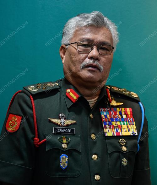 PANGLIMA TENTERA DARAT TAN SRI ZAMROSE MOHD ZAIN