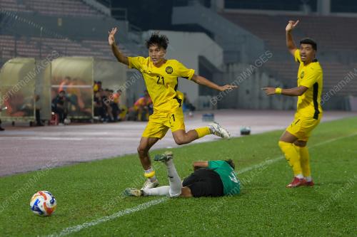 PERLAWANAN PERSAHABATAN SKUAD B23 NEGARA VS MELAKA FC