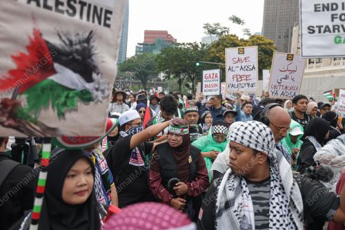 PERHIMPUNAN MALAYSIA BANGKIT UNTUK GAZA