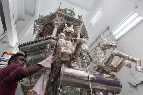 PERSIAPAN PERAYAAN THAIPUASAM