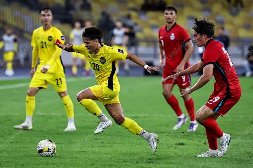 HARIMAU MALAYA LWN SINGAPURA