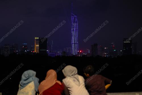 PERASMIAN MENARA MERDEKA 118