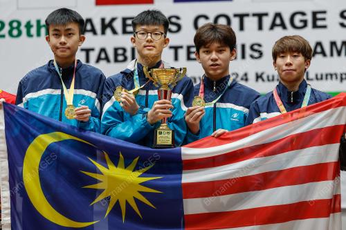 KEJOHANAN PINGPONG 28TH ASIA TENGGARA BAKER'S COTTAGE 2024