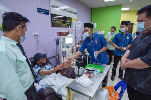 BANTUAN MAIWP KEPADA PESAKIT HOSPITAL