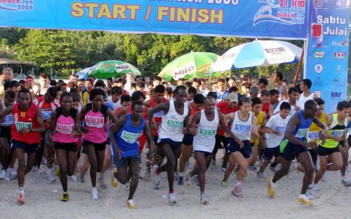LARIAN PANTAI LANGKAWI 2008