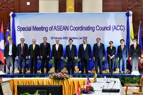 THE SPECIAL MEETING OF THE ASEAN COORDINATING COUNCIL (ACC)