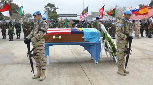 LUB02_09022012_UNIFIL_FORCE_JENAZAH