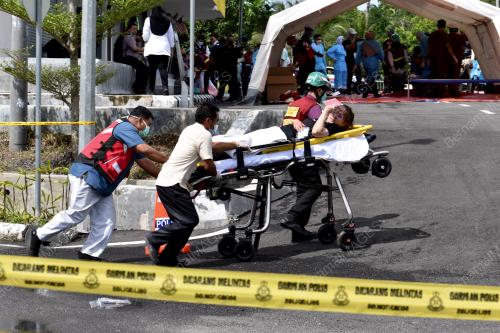 SIMULASI PENGURUSAN BENCANA MELAKA