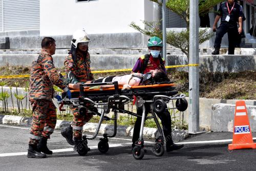SIMULASI PENGURUSAN BENCANA MELAKA