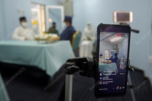 AKAD NIKAH SEMASA SEKATAN PERGERAKAN PENUH DI NEGERI SEMBILAN