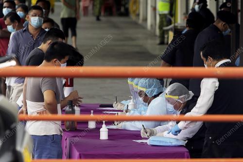 PASAR AWAM BAHAU - COVID-19